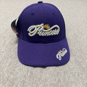 Purple Princess Embroidered Cap